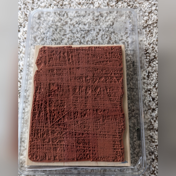 Stampin Up Sanded Background Stamp - Picture 2 of 2